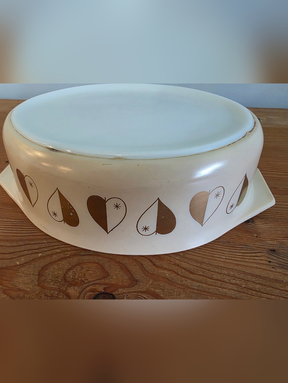 Vintage Pyrex Golden Hearts - Picture 5 of 8